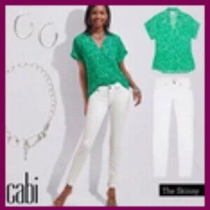 Cabi The Skinny white jeans  - NWOT